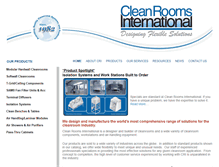 Tablet Screenshot of cleanroomsint.com